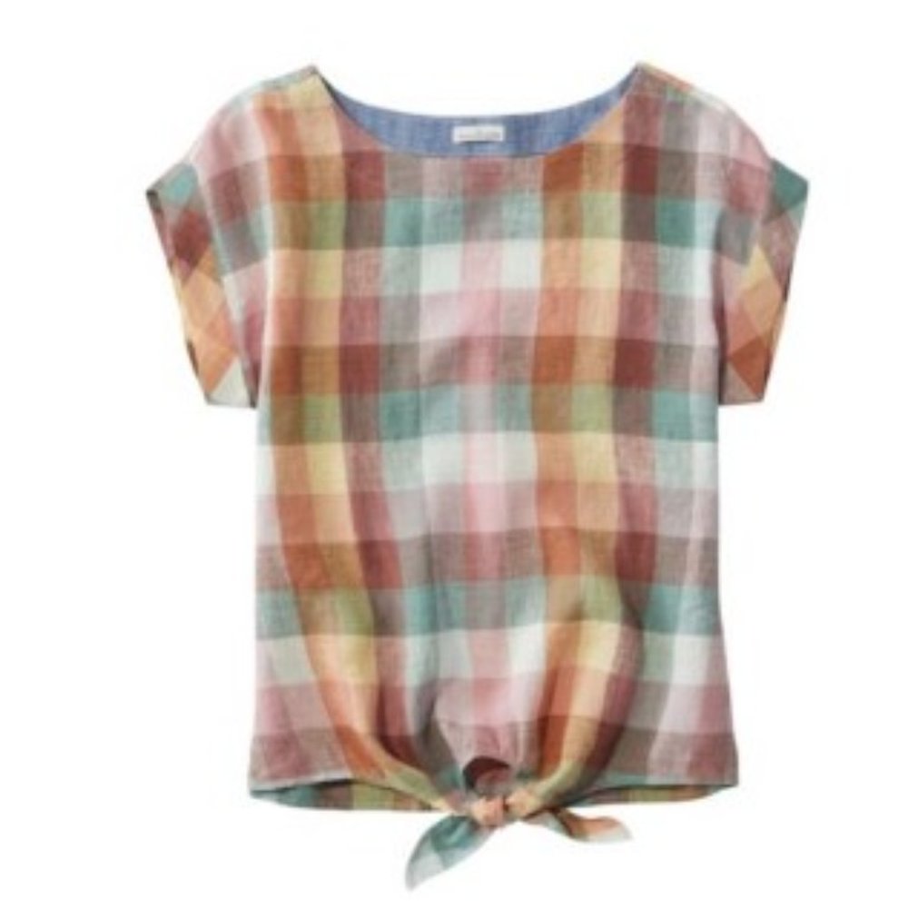 LL Bean Signature Linen Top